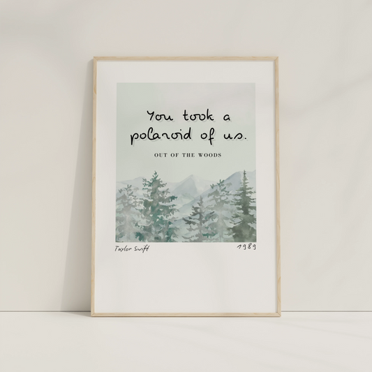 "You Took A Polaroid Of Us"