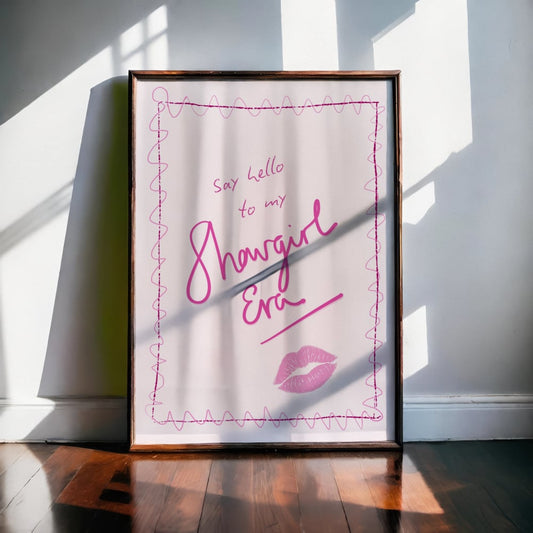 “Say Hello To My Showgirl Era”