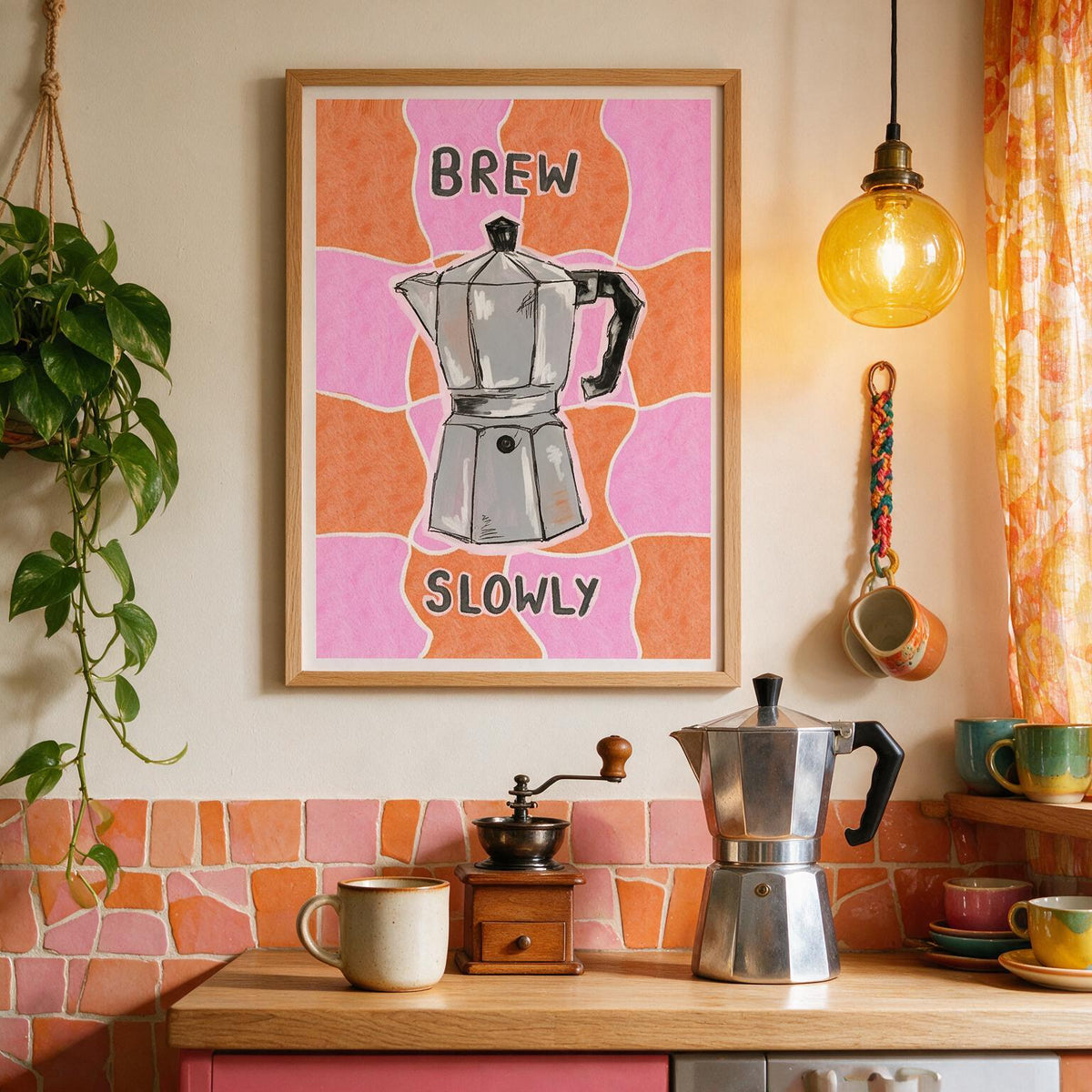 "Brew Slowly"
