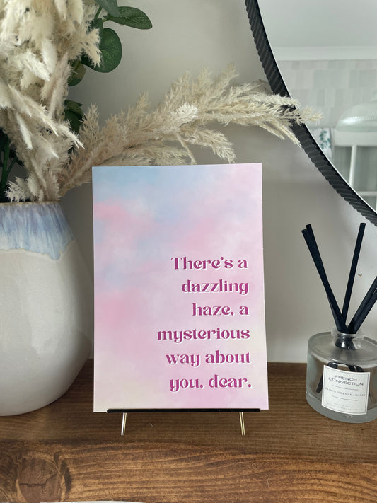 “Dazzling Haze, A Mysterious Way”