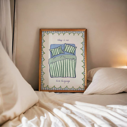 "Sleep Is My Love Language" (Green)