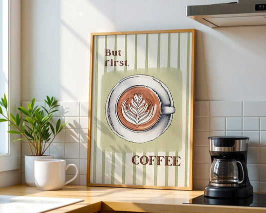 But first, Coffee