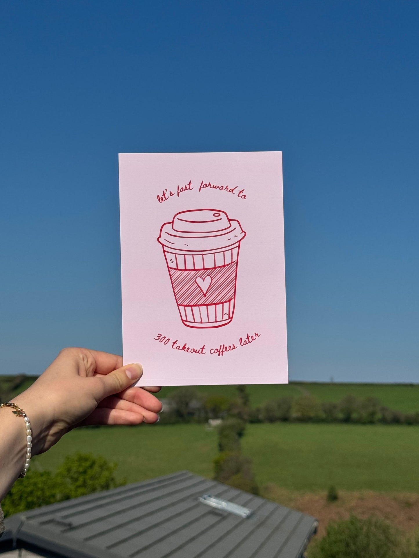 "300 Takeout Coffees Later"