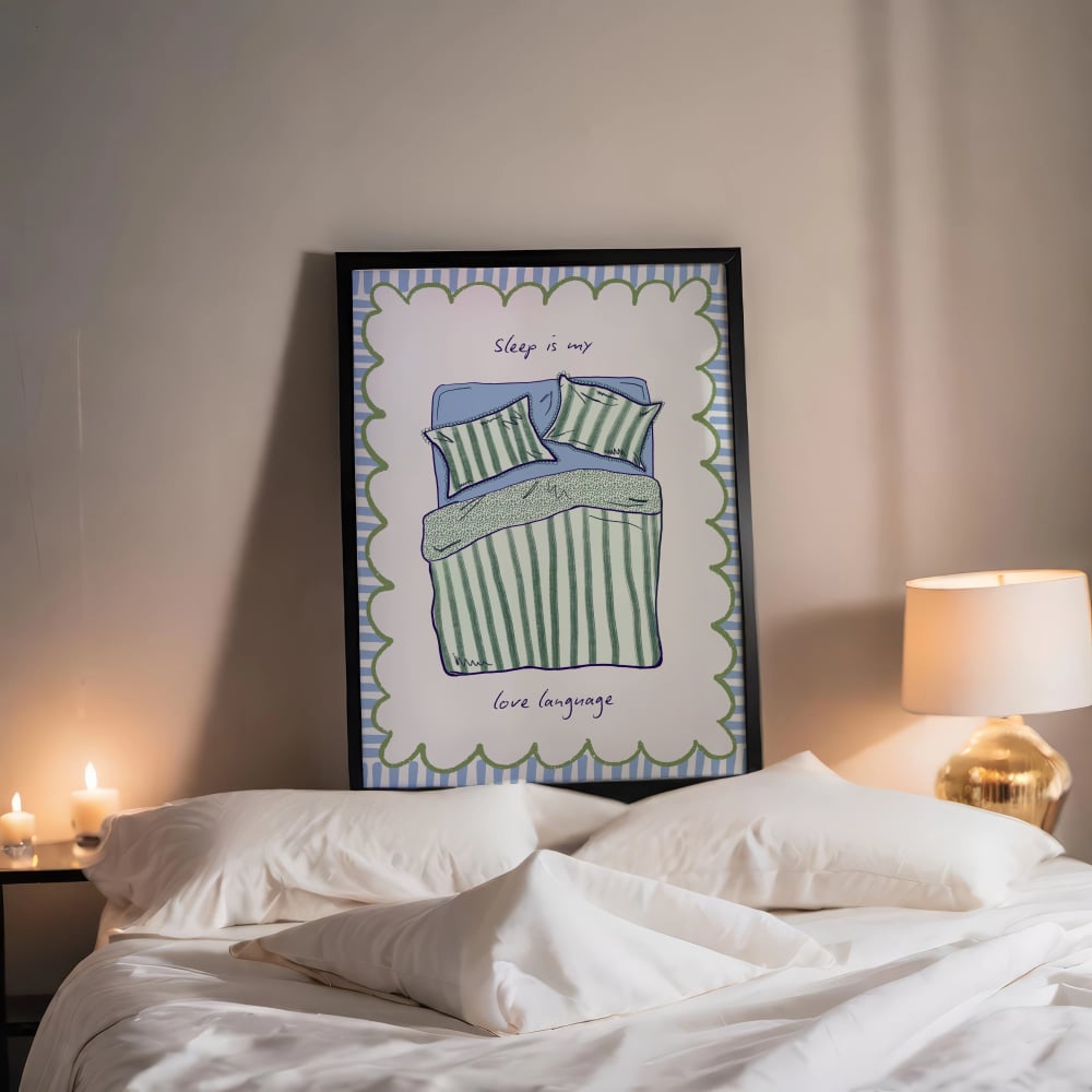 "Sleep Is My Love Language" (Green)