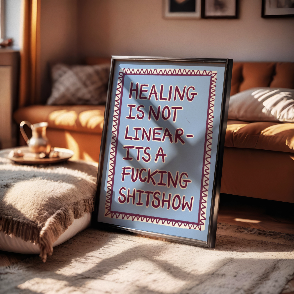"Healing Is Not Linear"