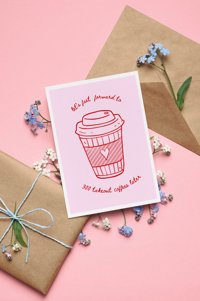 "300 Takeout Coffees Later"