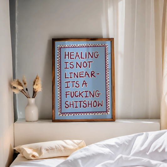 "Healing Is Not Linear"