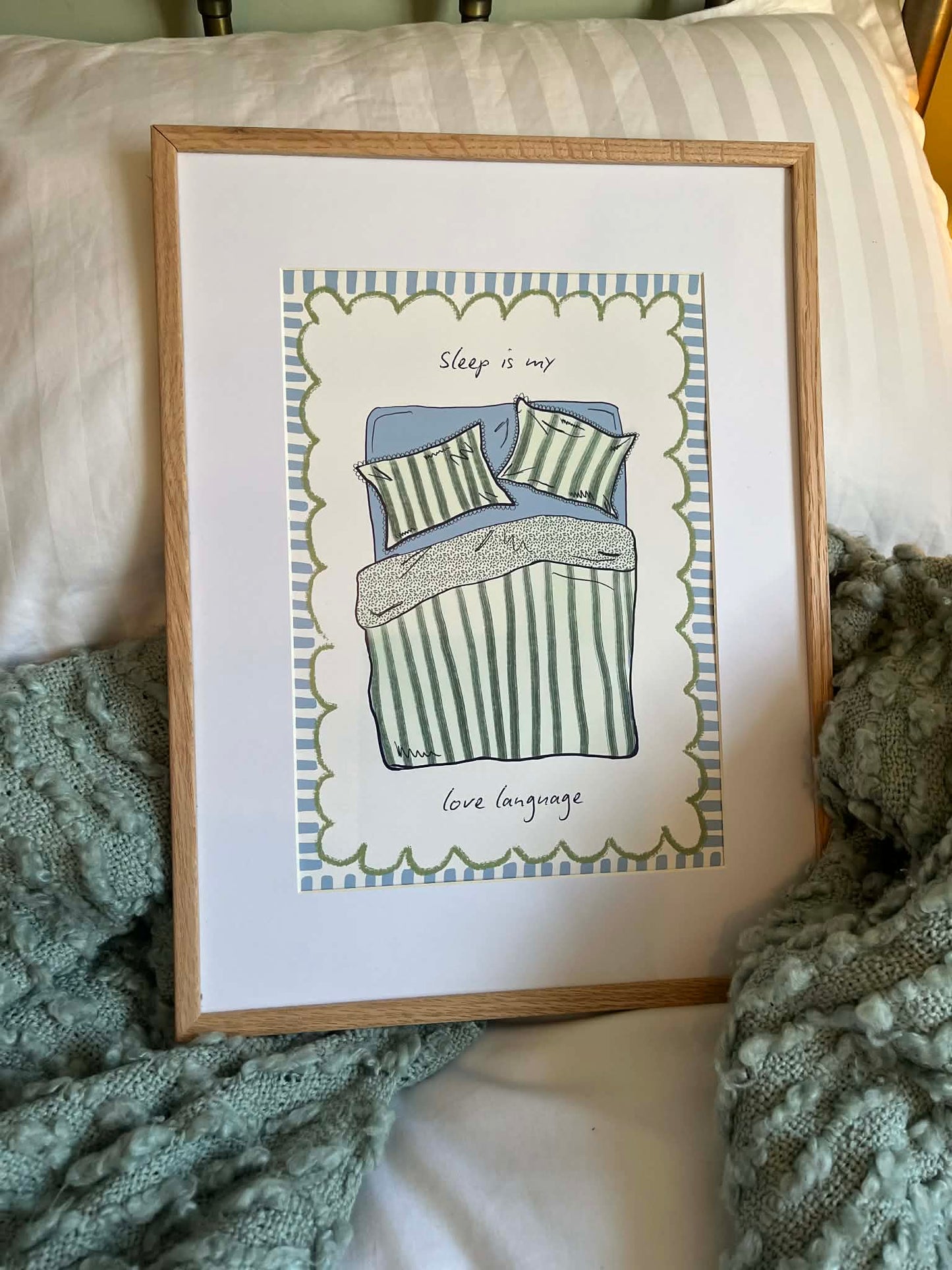 "Sleep Is My Love Language" (Green)