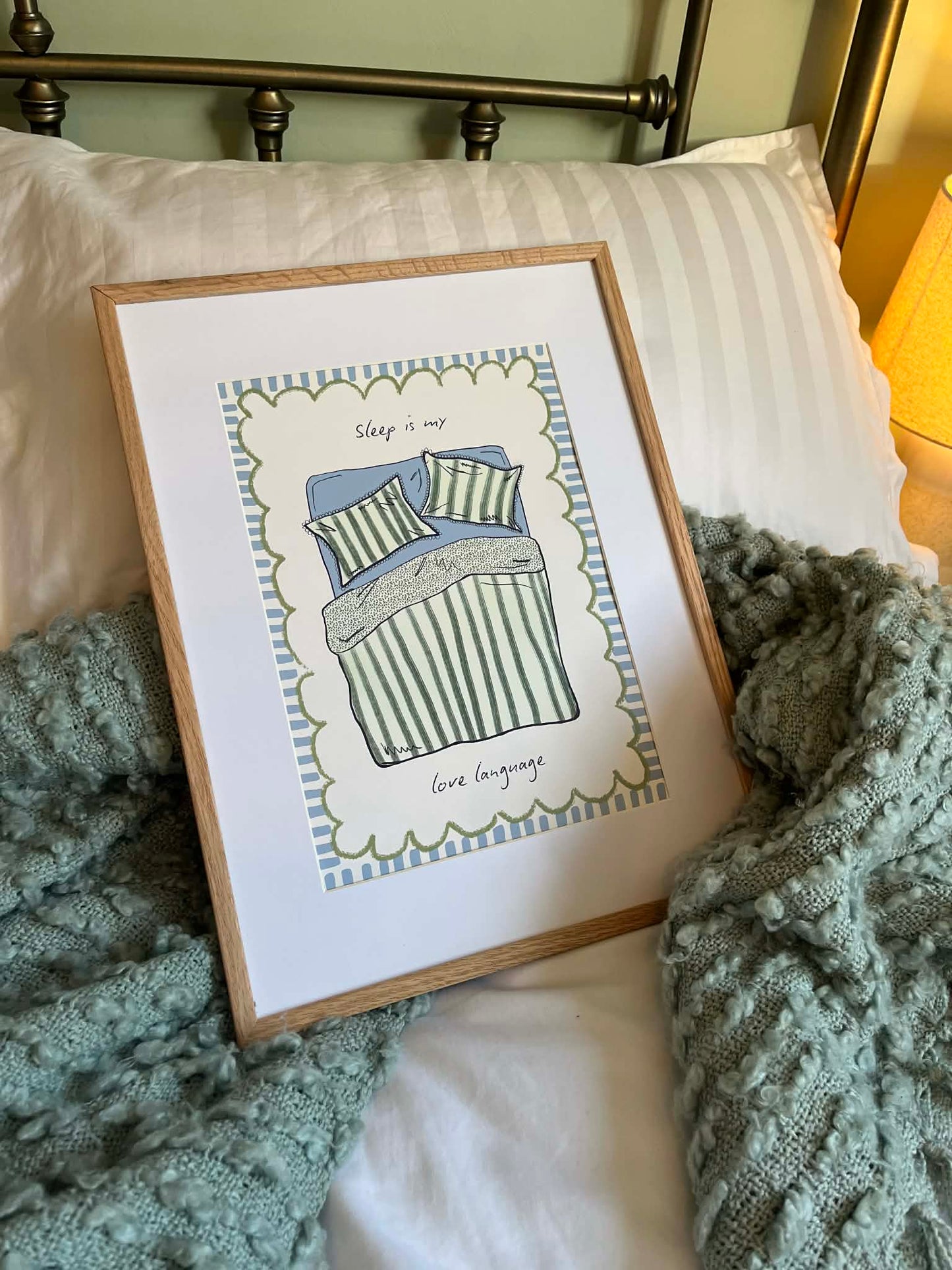 "Sleep Is My Love Language" (Green)