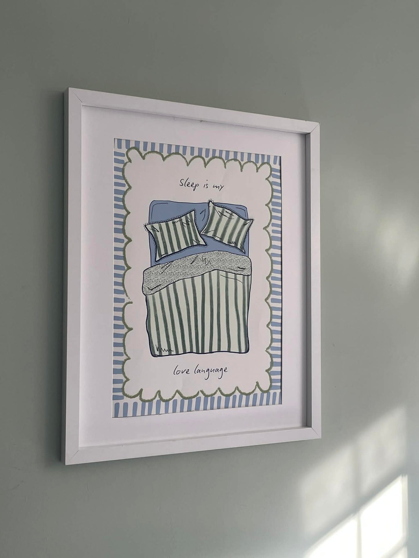 "Sleep Is My Love Language" (Green)