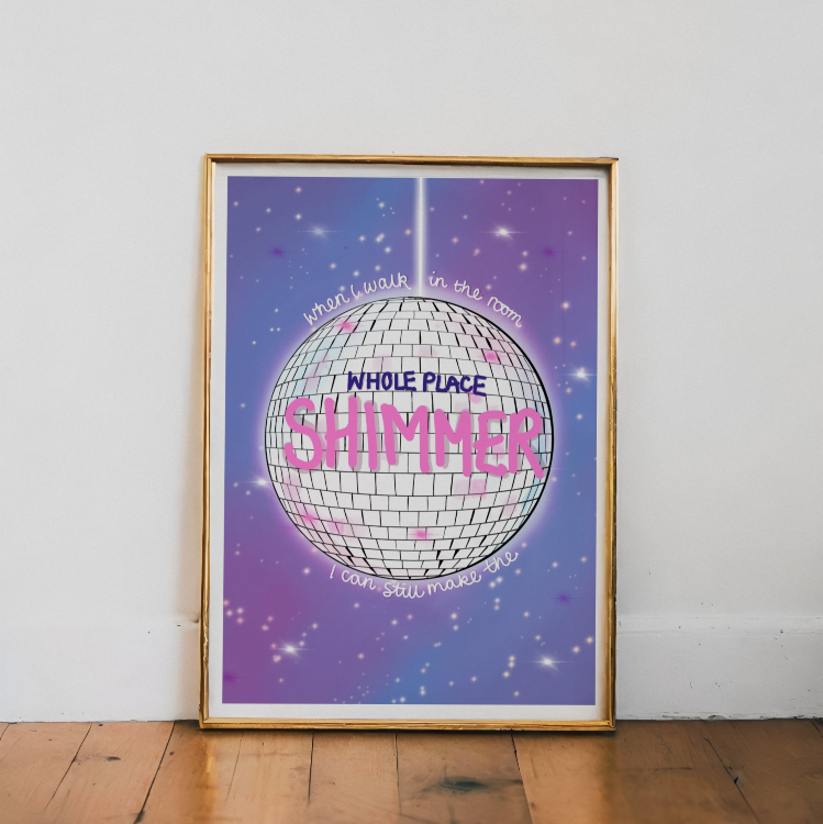 "I Can Still Make the Whole Place Shimmer"