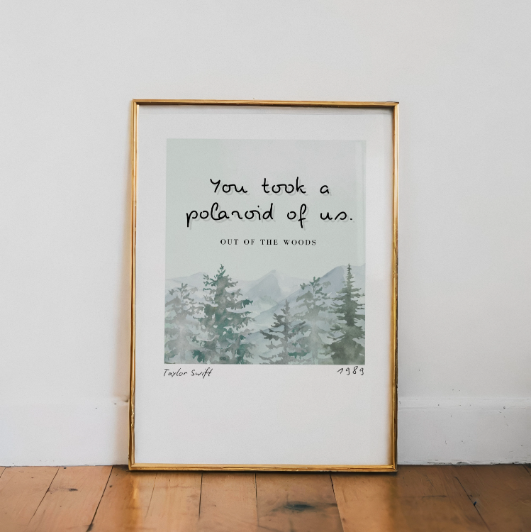 "You Took A Polaroid Of Us"