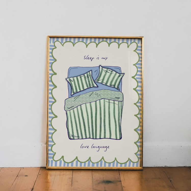 "Sleep Is My Love Language" (Green)