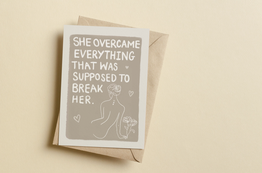 "She Overcame Everything"