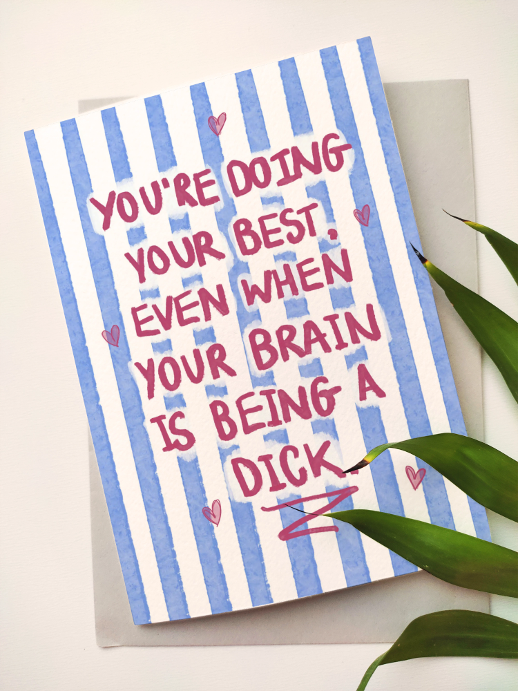 "You’re Doing Your Best" - Blue