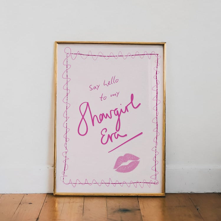 “Say Hello To My Showgirl Era”