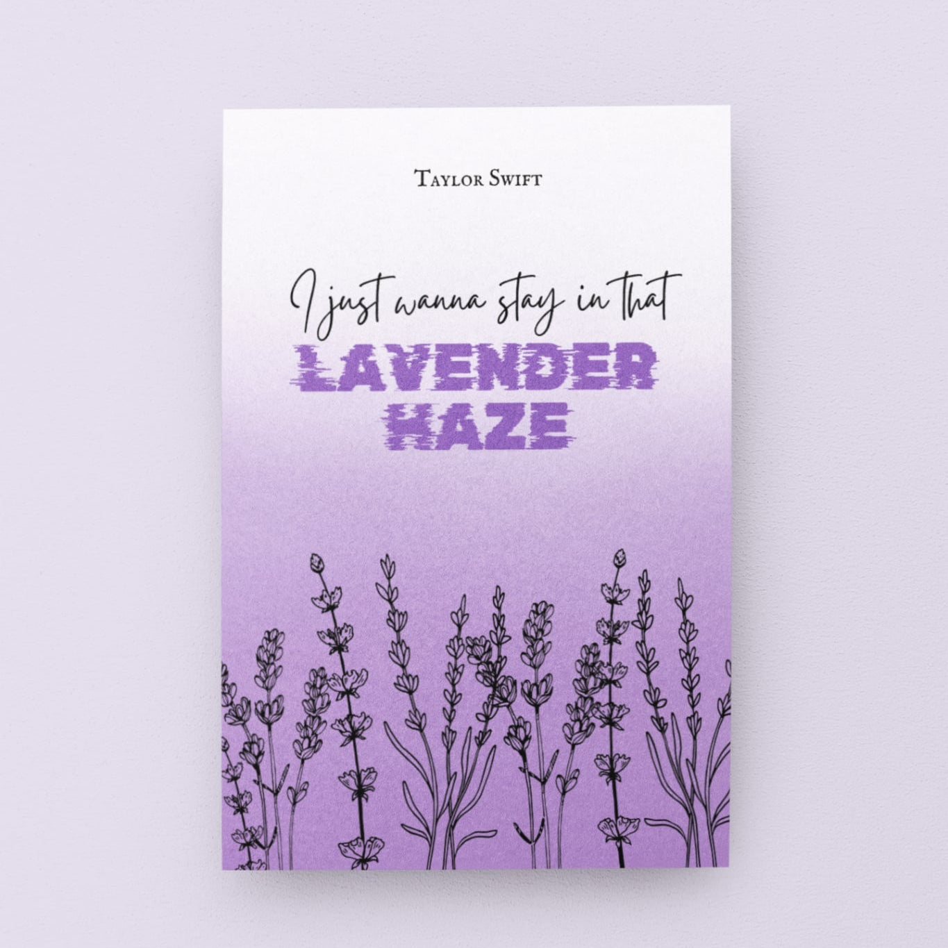 “Lavender Haze”