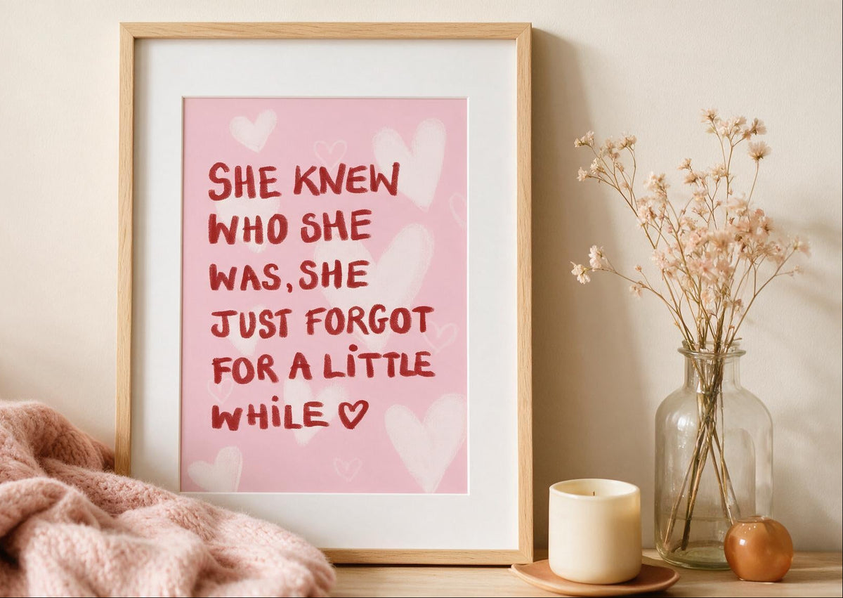 "She Knew Who She Was.."