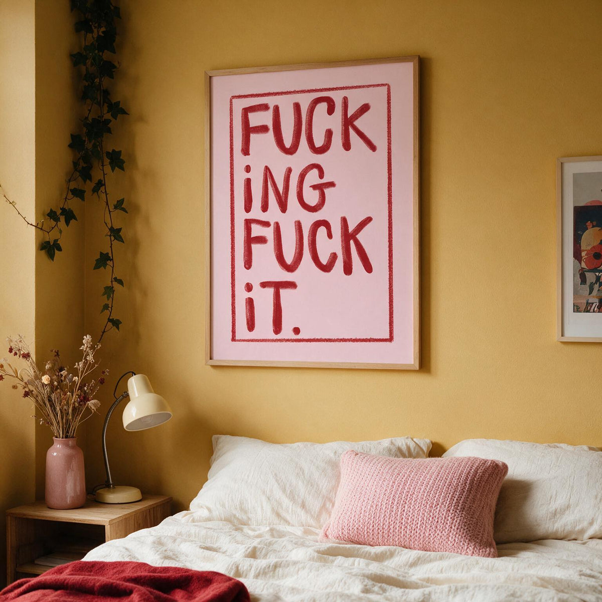 "F*cking F*ck It"- Pink & Red