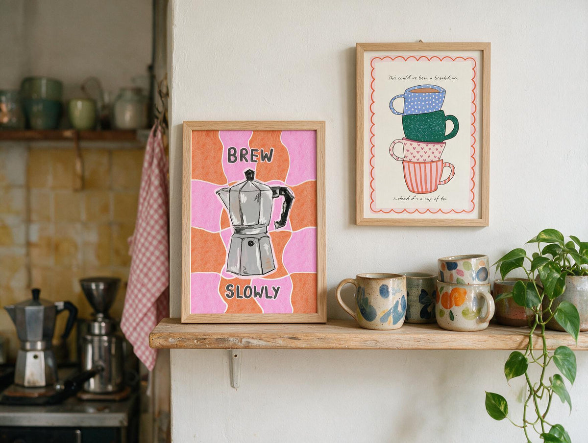 "Brew Slowly"