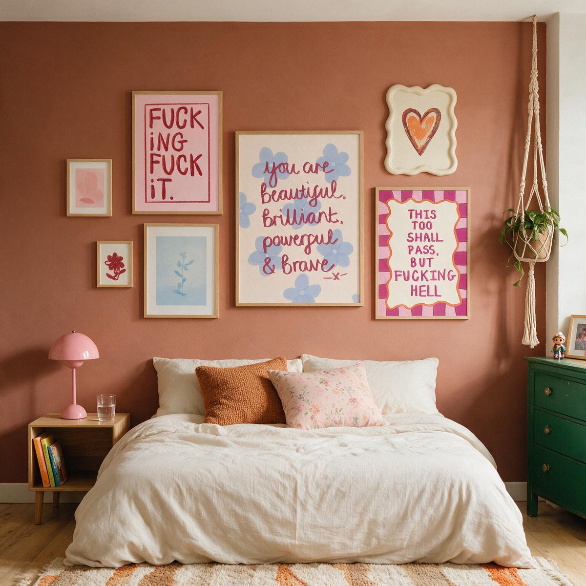 "F*cking F*ck It"- Pink & Red