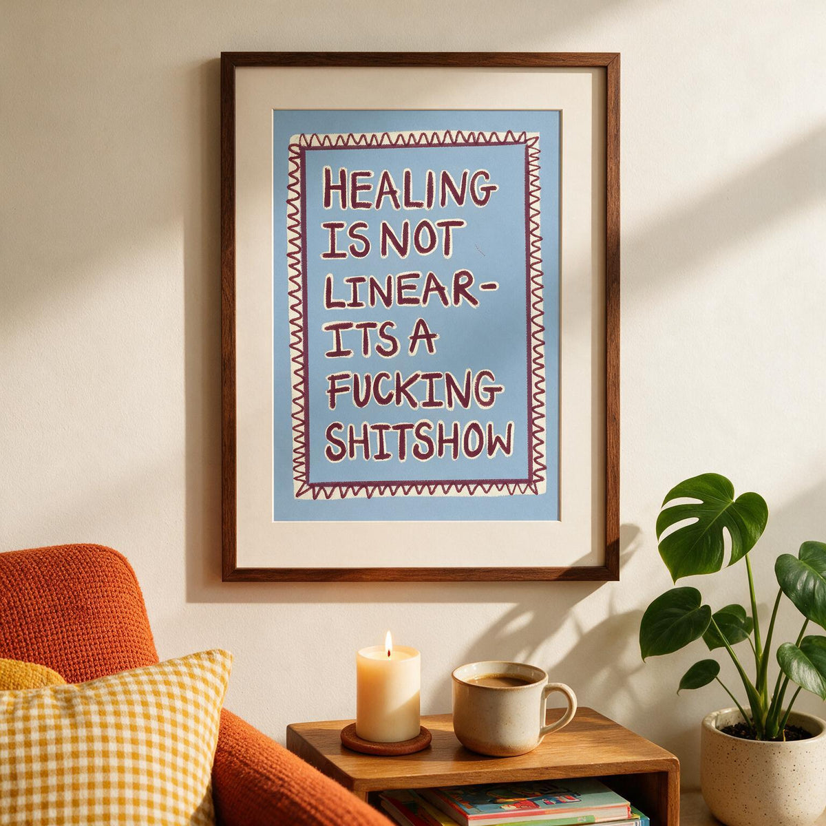 "Healing Is Not Linear"