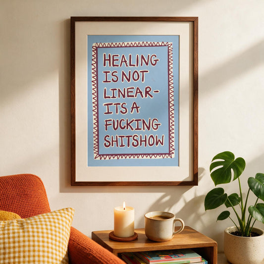 "Healing Is Not Linear"